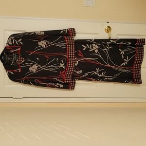 Vintage Carole Little Dress with matching Jacket size 6